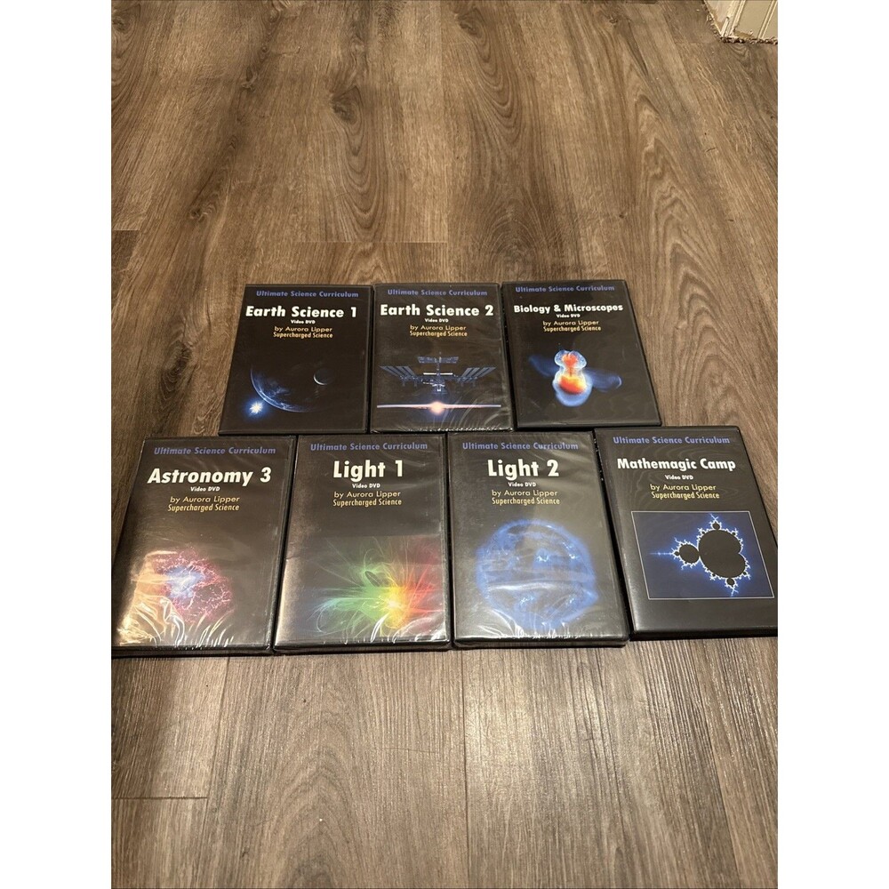 Ultimate Science Curriculum - Earth Science Biology Astronomy Light DVDs